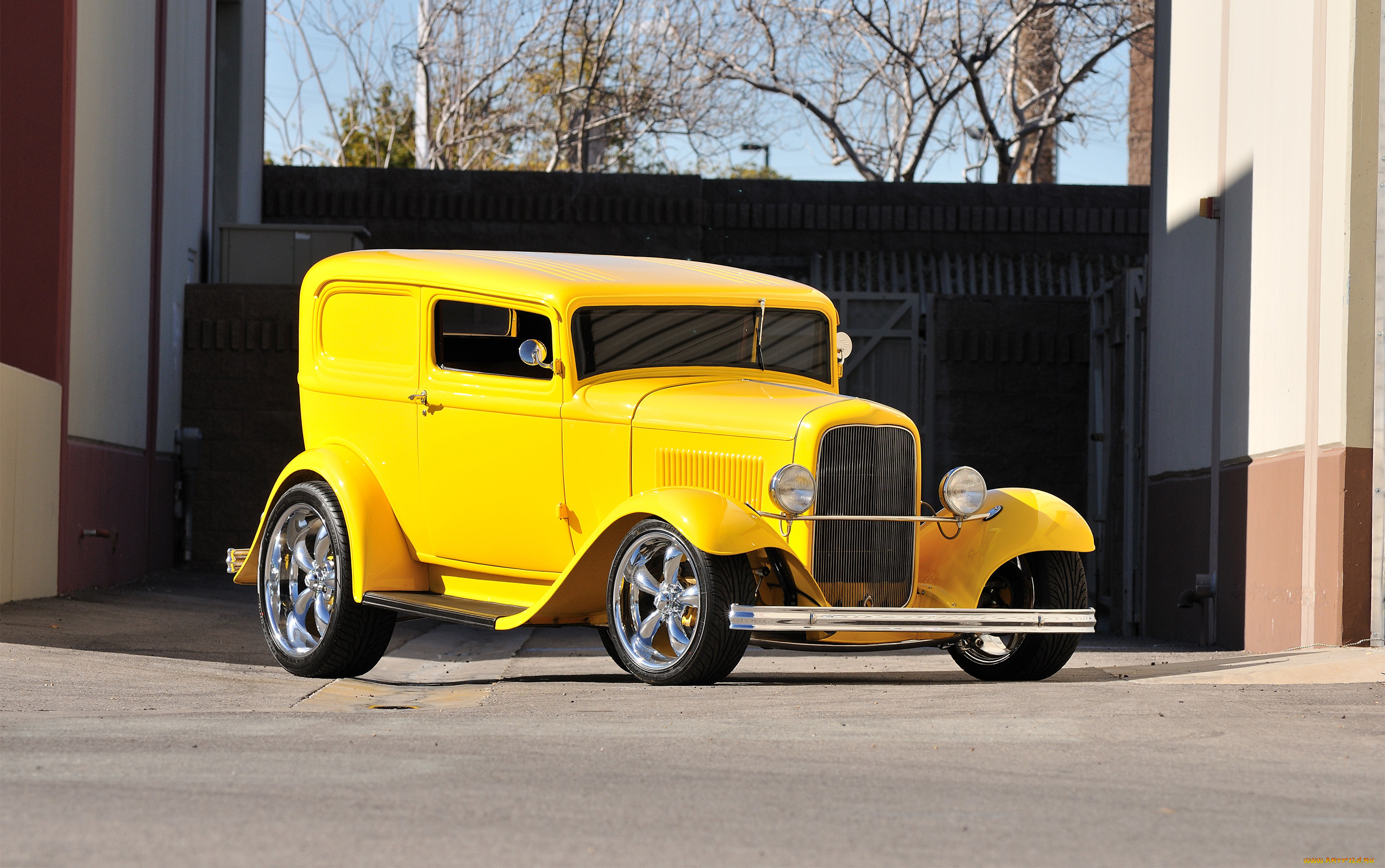 1932 ford sedan delivery street rod, , custom classic car, ford